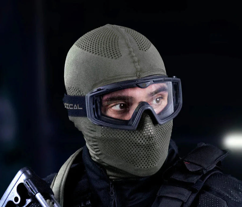 NB Tactical Venom V3 Face Mesh Mask - Black