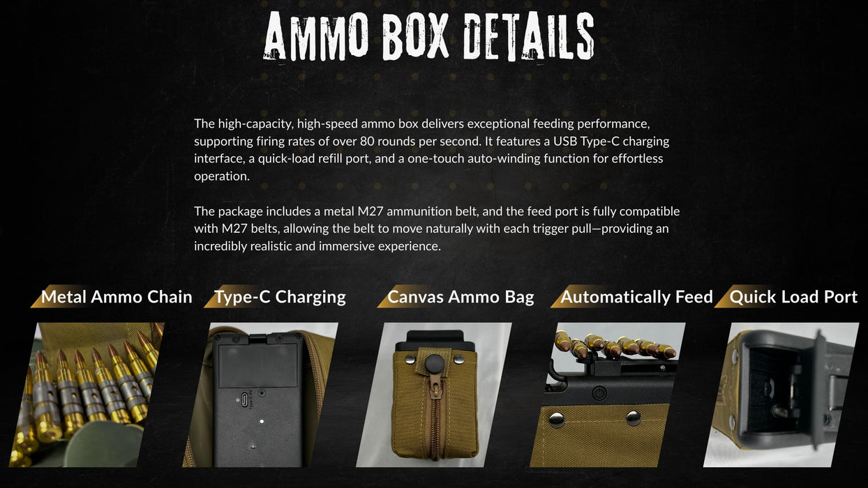 WELL PRO M249 MKII LMG AEG