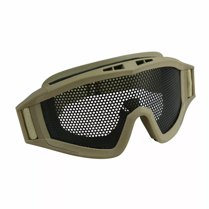 Tan Mesh Goggles