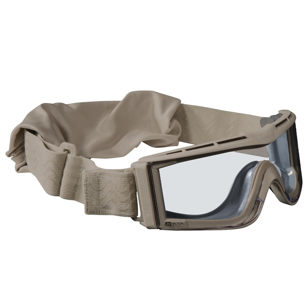 Bollé X810 Ballistic Goggles - Sand Frame