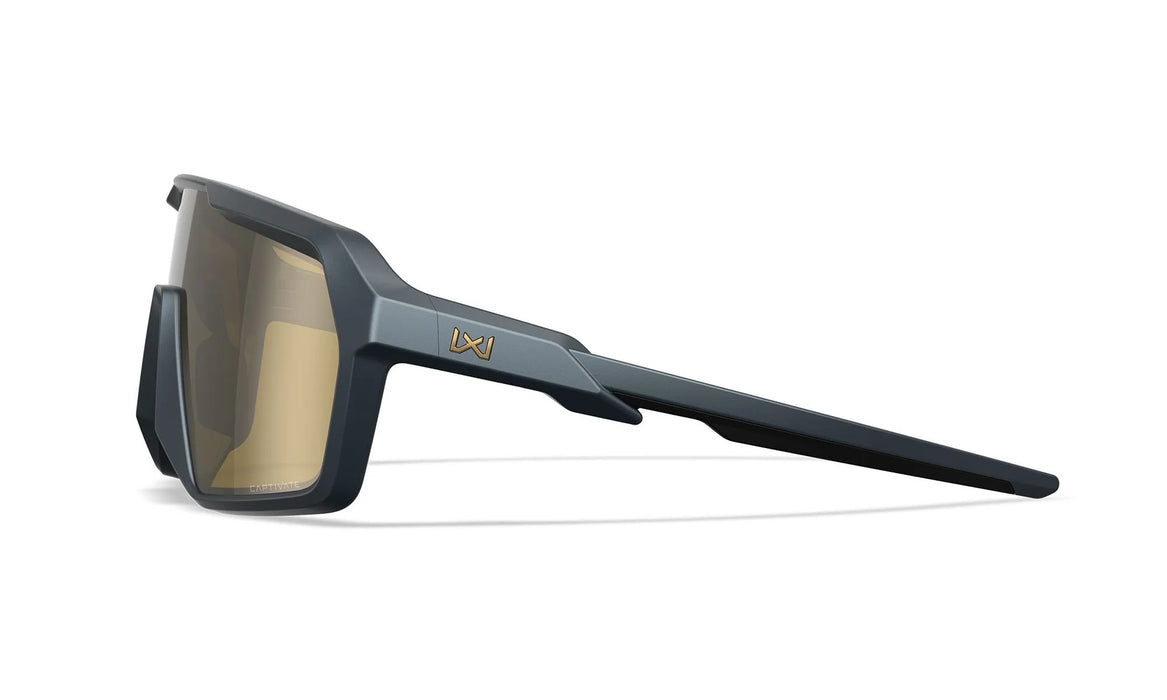 Wiley X WX Citadel Sunglasses - Gold Mirror Lens / Matt Graphite Grey Frame