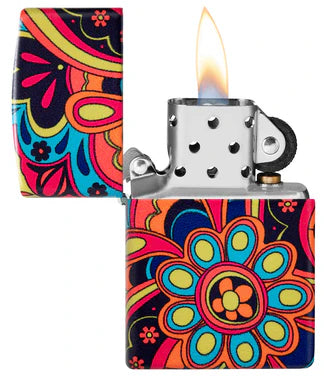 Zippo Flower Power Lighter - 60007172