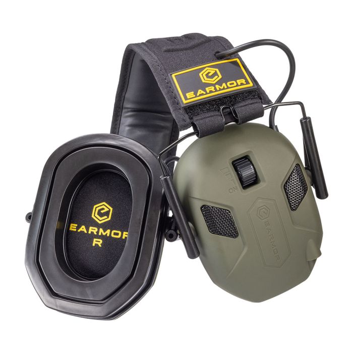 Earmor M300X Electronic Hearing Protector - Forest Green