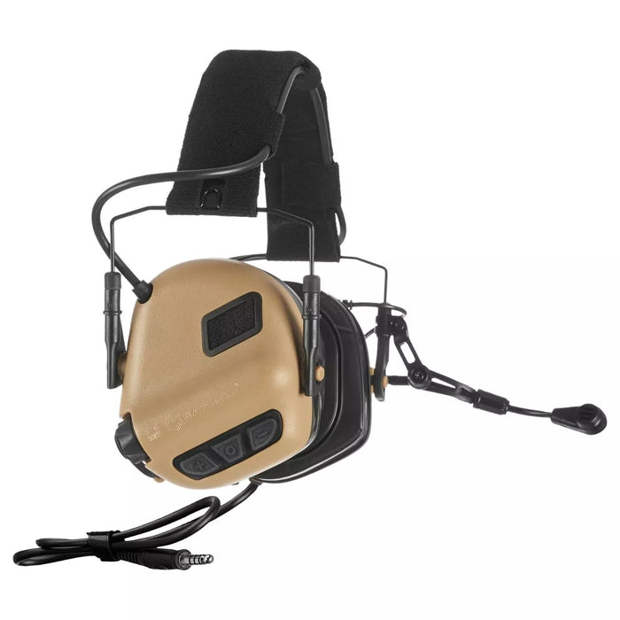 Earmor M32 Plus Communication & Hearing Protector - Tan