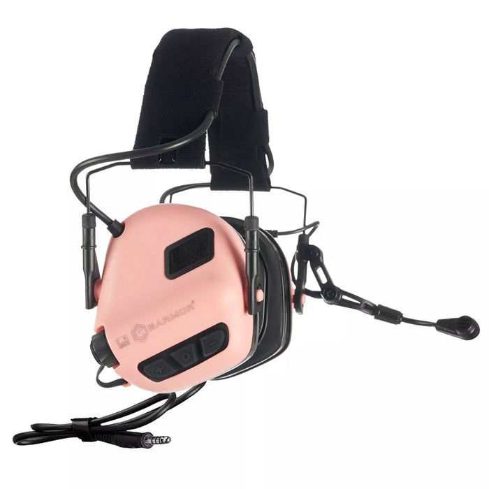 Earmor M32 Plus Communication & Hearing Protector - Pink