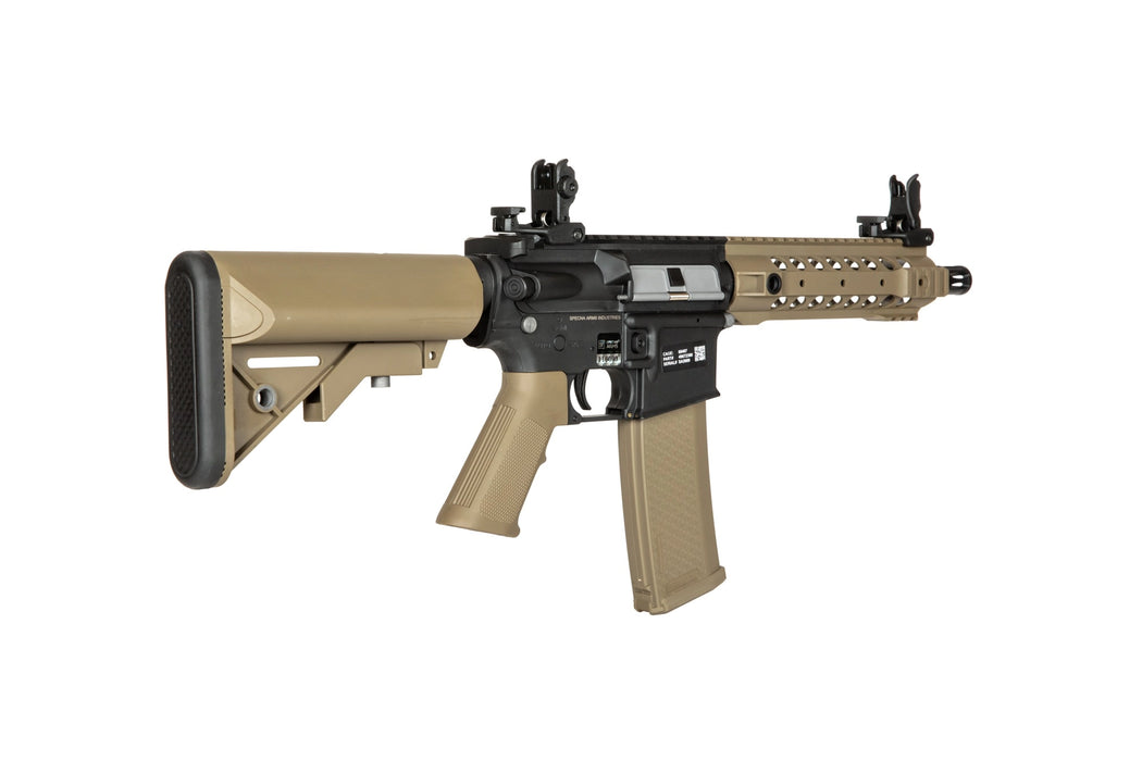 Specna Arms SA-F01 with Gate X-ASR - Two-Tone (Black/Tan)