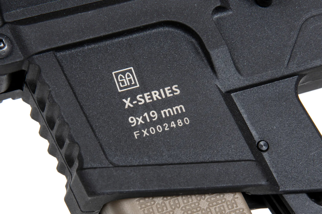 Specna Arms SA-FX01 with Gate X-ASR - Two-Tone (Black/Tan)