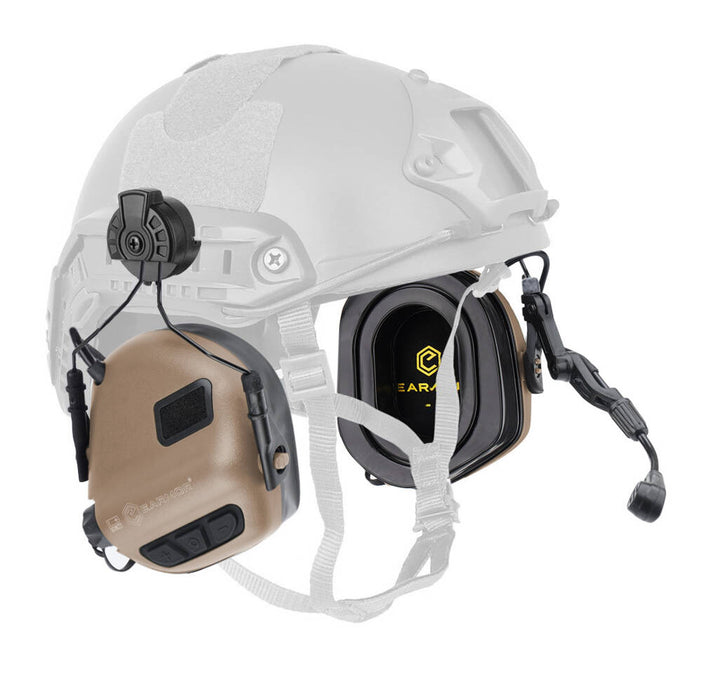 Earmor M32H Plus Communication & Hearing Protector - Tan