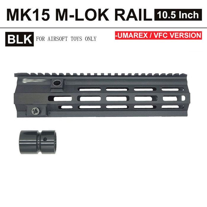 Angry Gun 10.5" HK416 Modular M-LOK Rail for VFC/GM 416A5 - Black