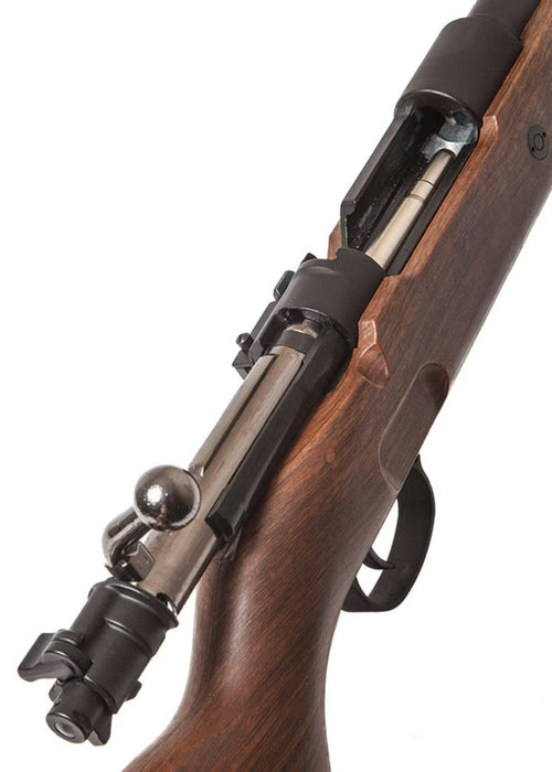 Double Bell Kar 98K Spring Shell Eject Sniper Rifle - Real Wood