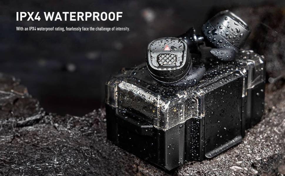 Earmor M20T Pro Bluetooth Hearing Protector Earbuds - Black