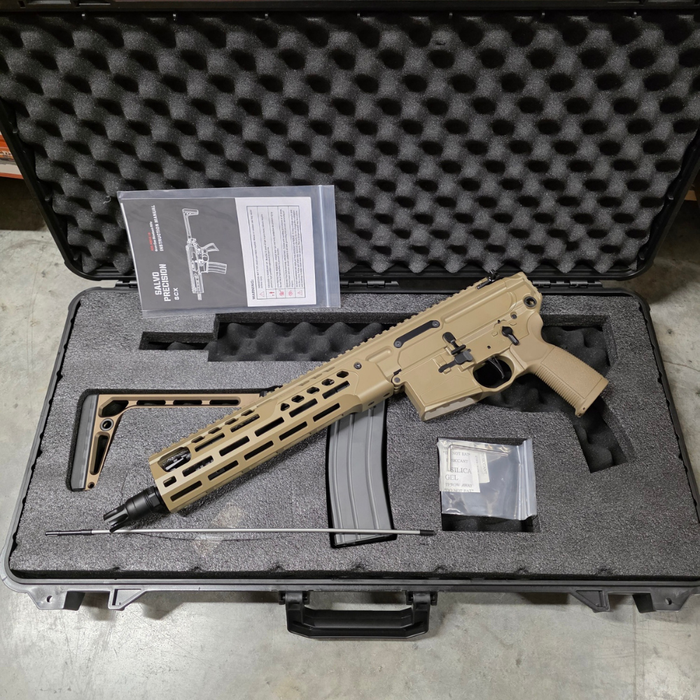 Salvo Precision MCX Spear 11.5 LT GBBR & Case V2 - NPAS - Dark Earth