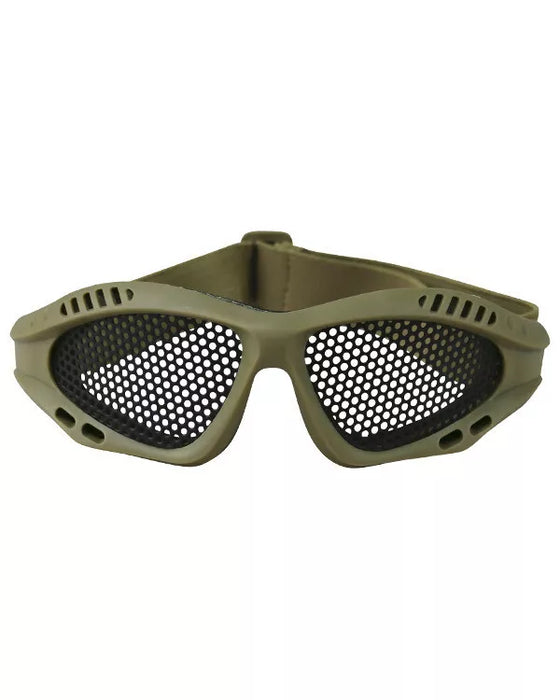 WoSport Tactical Mesh Glasses - Tan