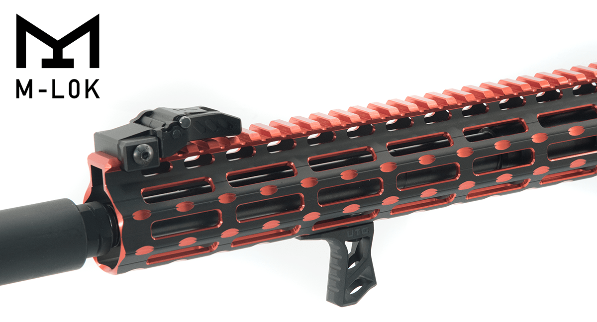 UTG Ultra Slim M-LOK Handstop - Black