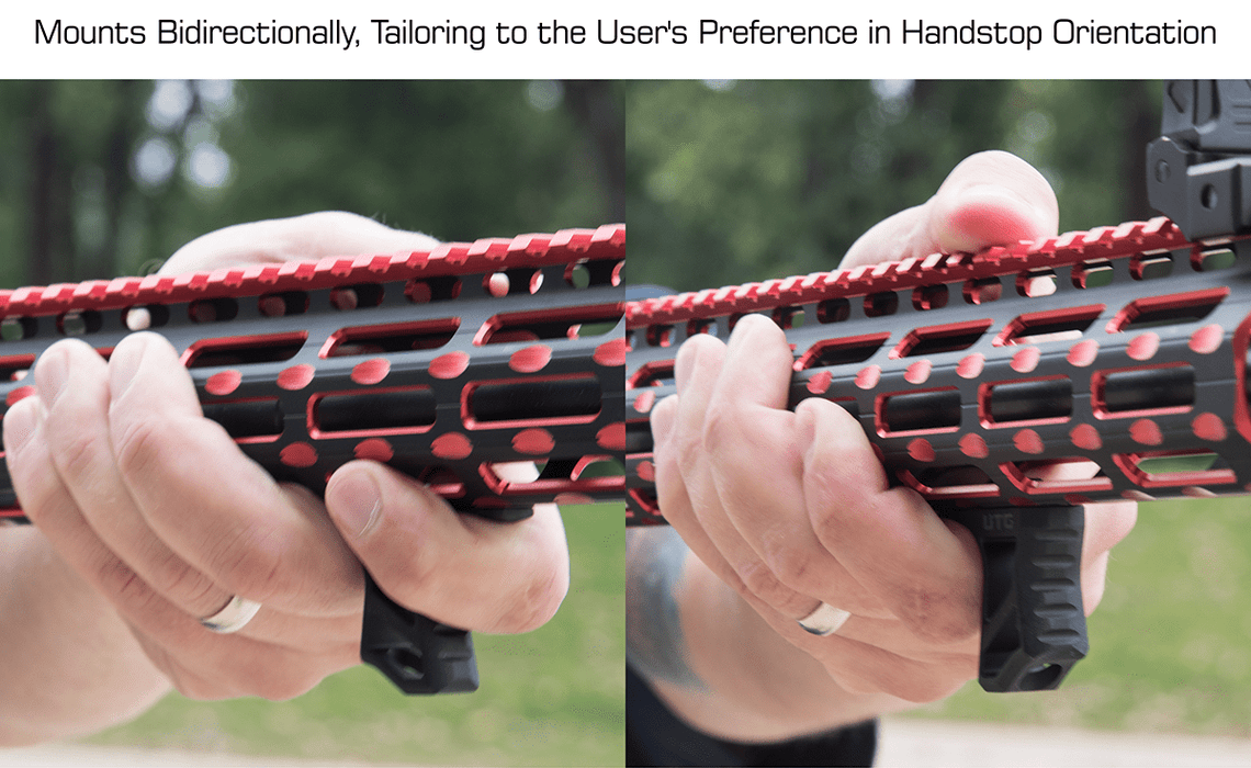 UTG Ultra Slim M-LOK Handstop - Black