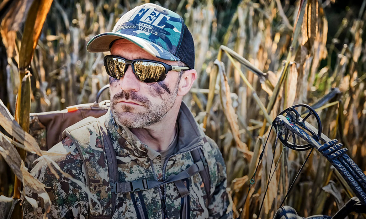 Wiley X WX JAKL Sunglasses - Tungsten Mirror Lens / Tan & Black Frame
