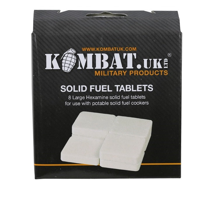 KombatUK Solid Fuel Tablets 18g - Pack of 8