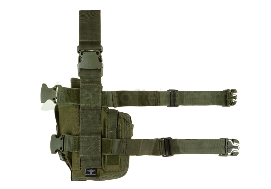 Invader Gear Dropleg SOF Holster for M92, G17, 1911 - Olive Drab