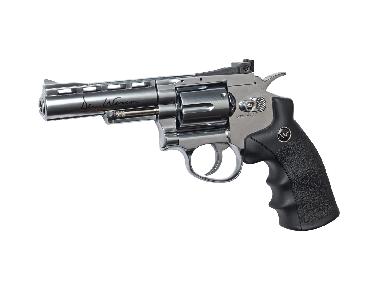 ASG Dan Wesson 4" Revolver - Silver