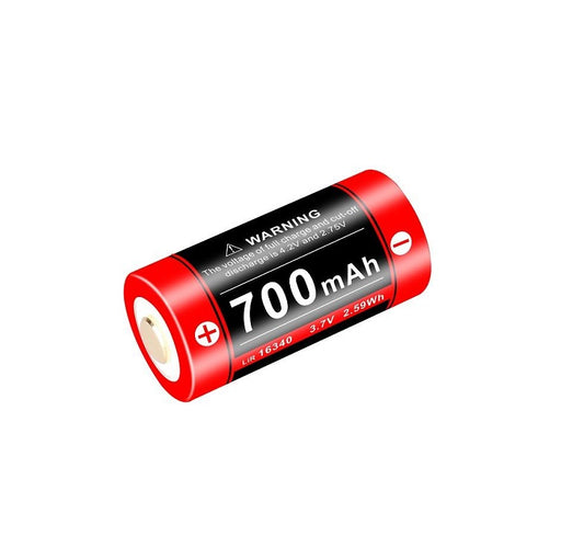 Klarus 16340 16GT-70UR Rechargeable Battery - 700mAh