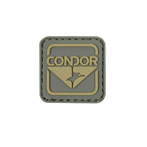 Condor PVC Emblem Patch - Green/Brown