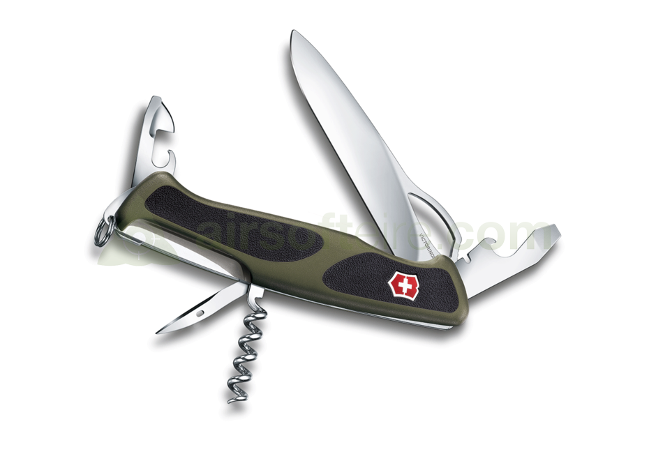 Victorinox Ranger Grip 61 Knife - Olive Drab/Black — AirsoftEire