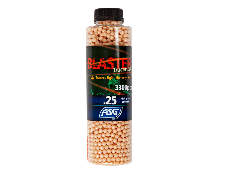 Blaster Tracer 0.25g 3300 BBs In Bottle - Red