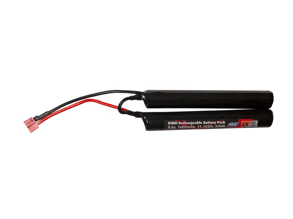 ASG 9.6V 1600mAh NiMH Cranestock Battery Pack - DEANS