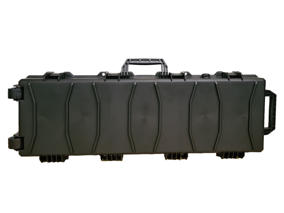 ASG Tactical Hard Rifle Case With Wheels - Black - 100x35x14cm