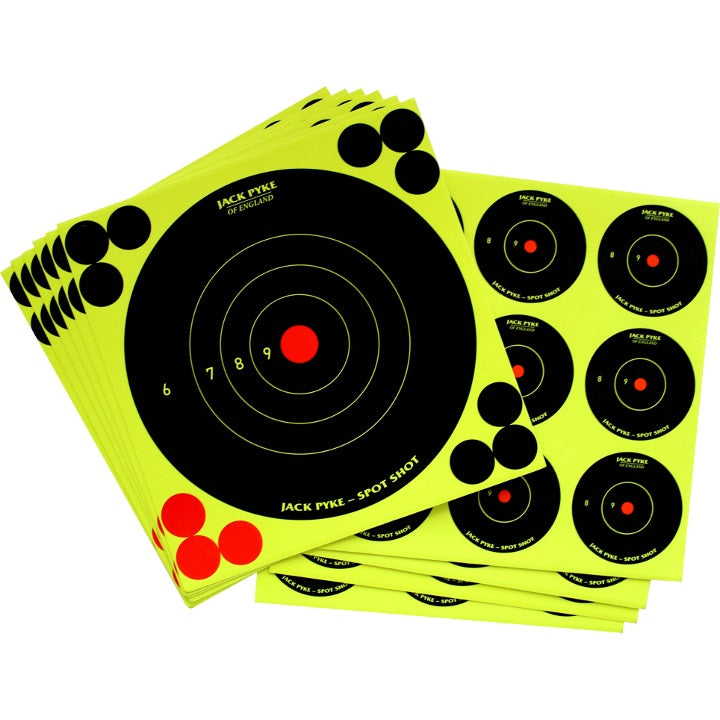 Jack Pyke Mixed Spot Shoot Targets - 6x6/4x2