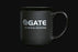 Gate Large Mug - Black