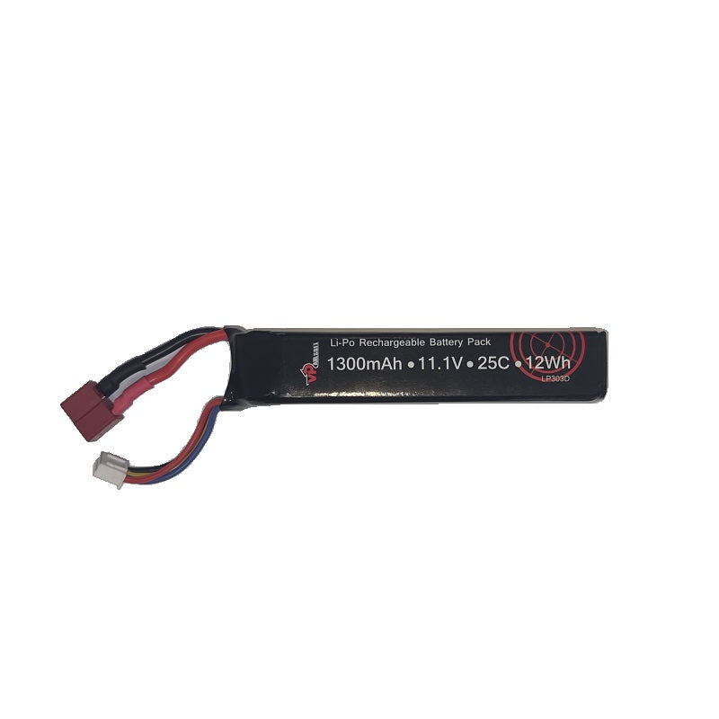 Vapex 11.1V 1300mAh 25C LIPO Battery - Small Stick (Deans Connector)