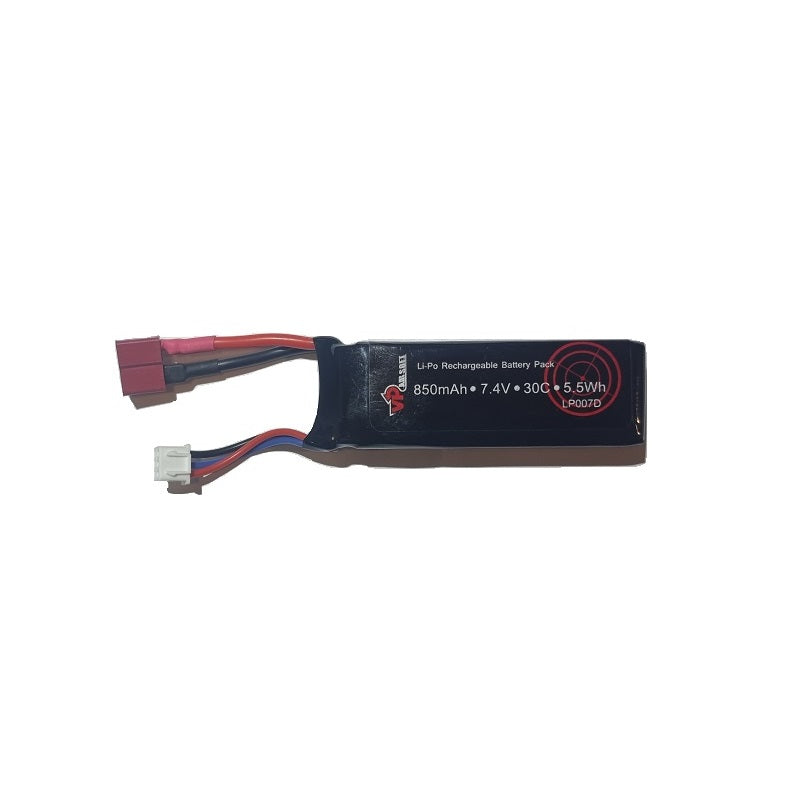 AMZZN 7.4V 1800mAh 2S 30C T-Plug Lipo Battery With USB - View #9