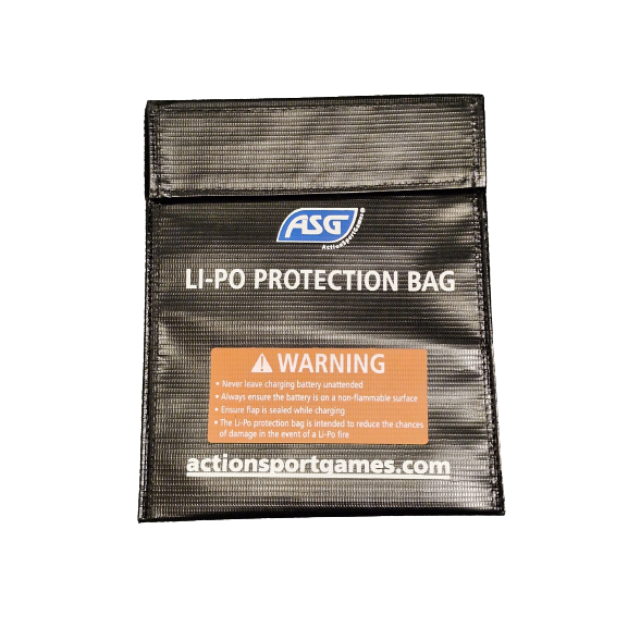ASG LiPo Battery Safe Charging Bag - 17x21cm