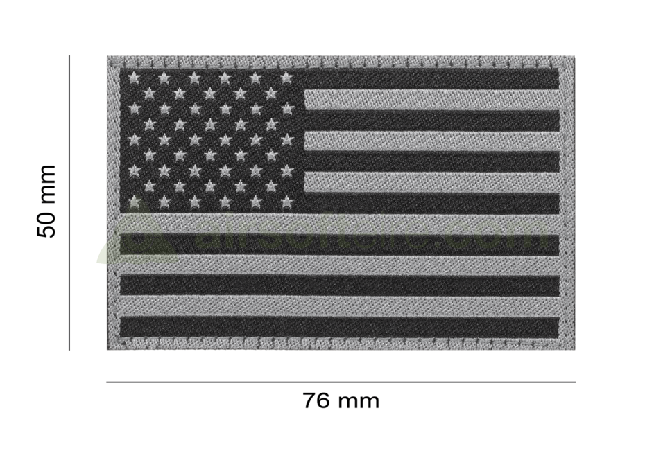 ClawGear USA Flag Patch - Black