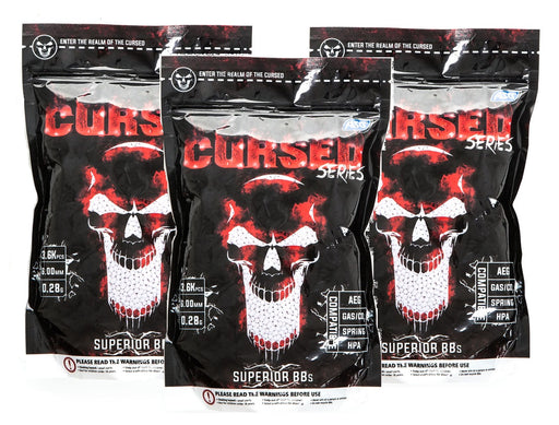 AirsoftEire.com 3 Bags of Cursed 0.28g BBs - 10800BBs - Save €8.97