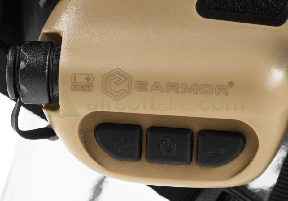 Earmor M32H Electronic Communication Hearing Protector - Coyote