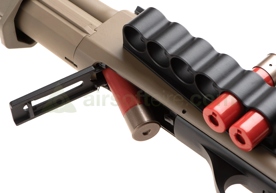 CYMA CM.356M-TN Tactical Shotgun (Metal Version) - Tan