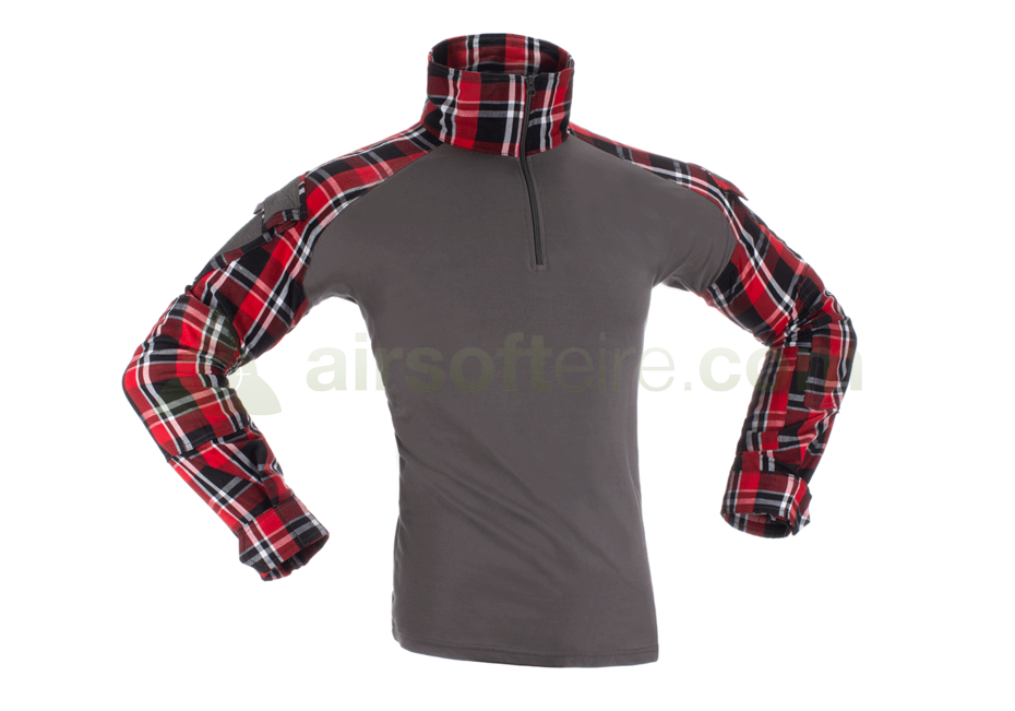 Invader Gear Flannel UBACS Top - Red
