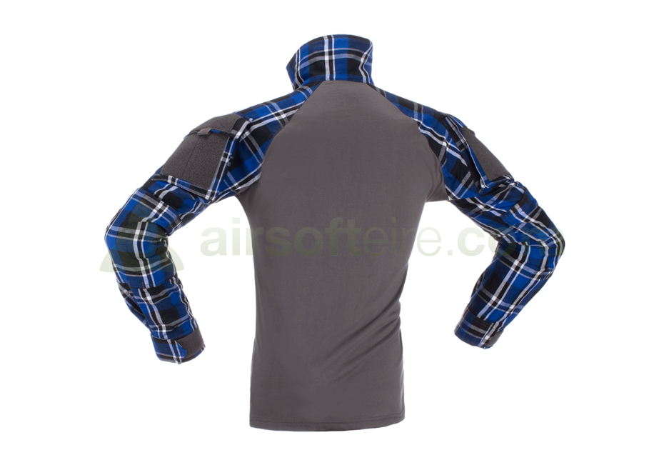 Invader Gear Flannel UBACS Top - Blue