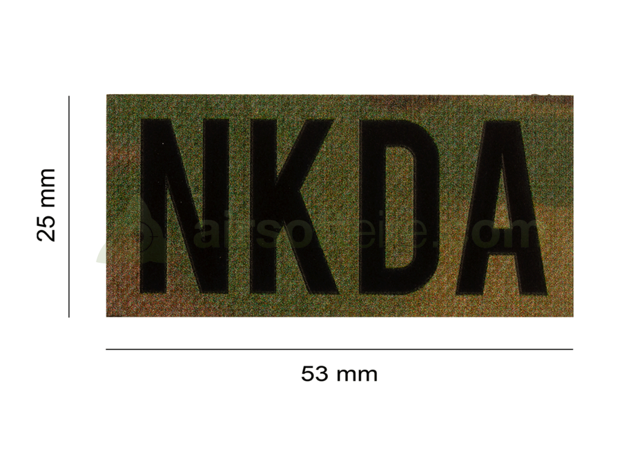 ClawGear NKDA (No Known Drug Allergies) IR Patch - Multicam
