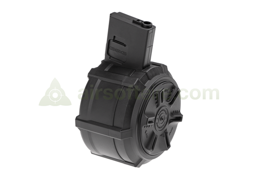 G&G 2300rd Manual Winding Drum Mag for M4/M16