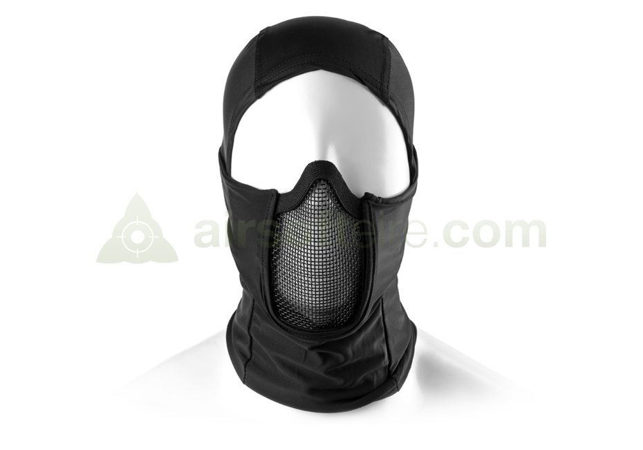 Invader Gear Mk.III Steel Half Face Mask - Black