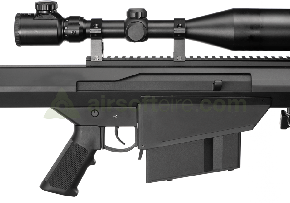 Snow Wolf Barrett M82A1 Bolt Action Sniper Rifle Set