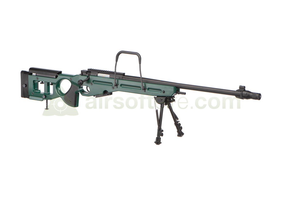 Snow Wolf SV98 Spring Bolt-Action Sniper Rifle Kit - Green — AirsoftEire