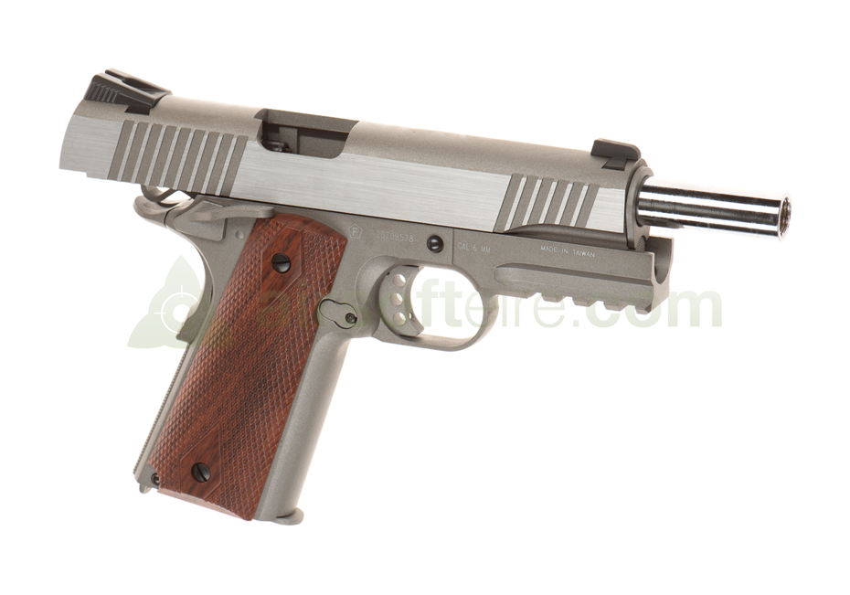 KWC M1911 Tactical Full Metal Silver - CO2