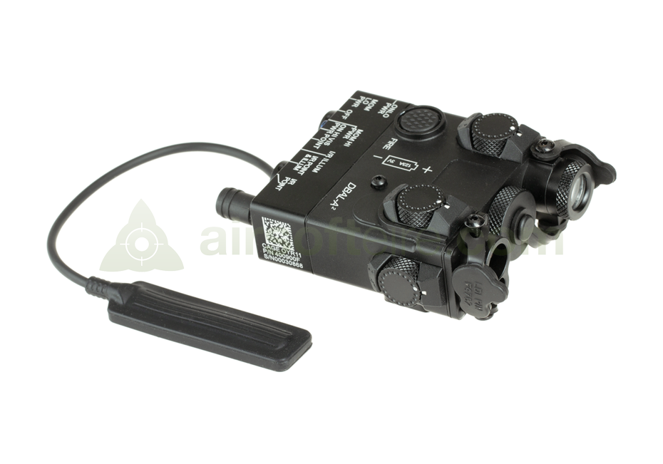 WADSN DBAL-A2 Illuminator / Laser Module Red + Green  - Black (Aluminium)