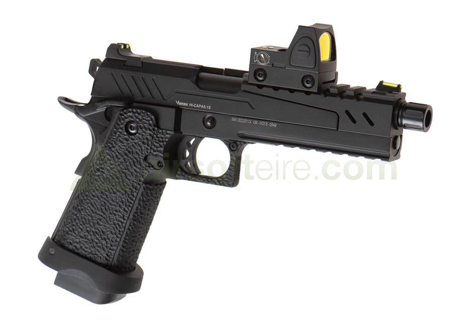 Vorsk Hi-Capa 5.1 Split Slide with Dot Sight - Black