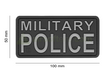 JTG 3D Rubber Military Police Patch - SWAT