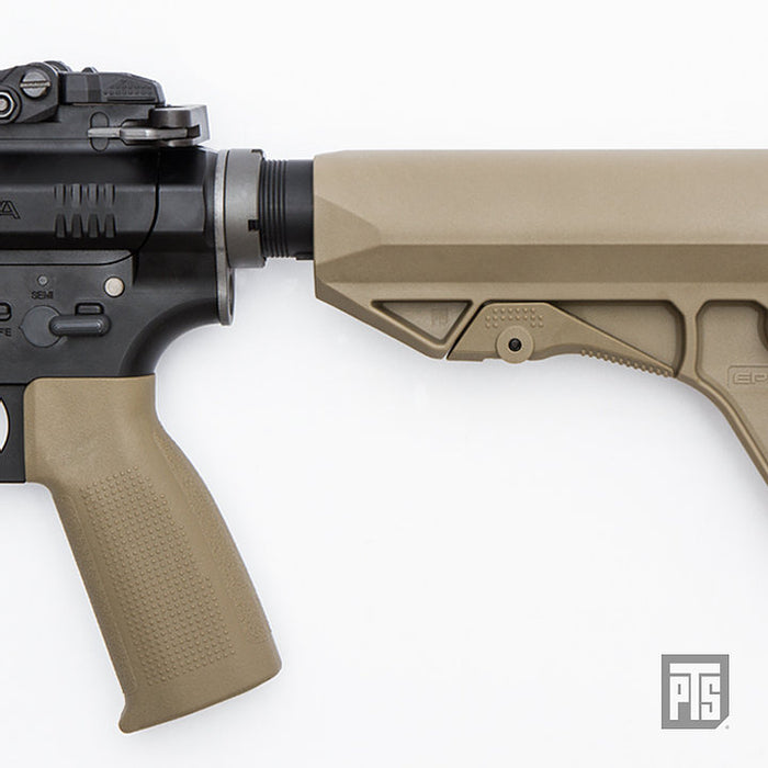 PTS Syndicate Enhanced Polymer Stock Compact (EPS-C) - Dark Earth